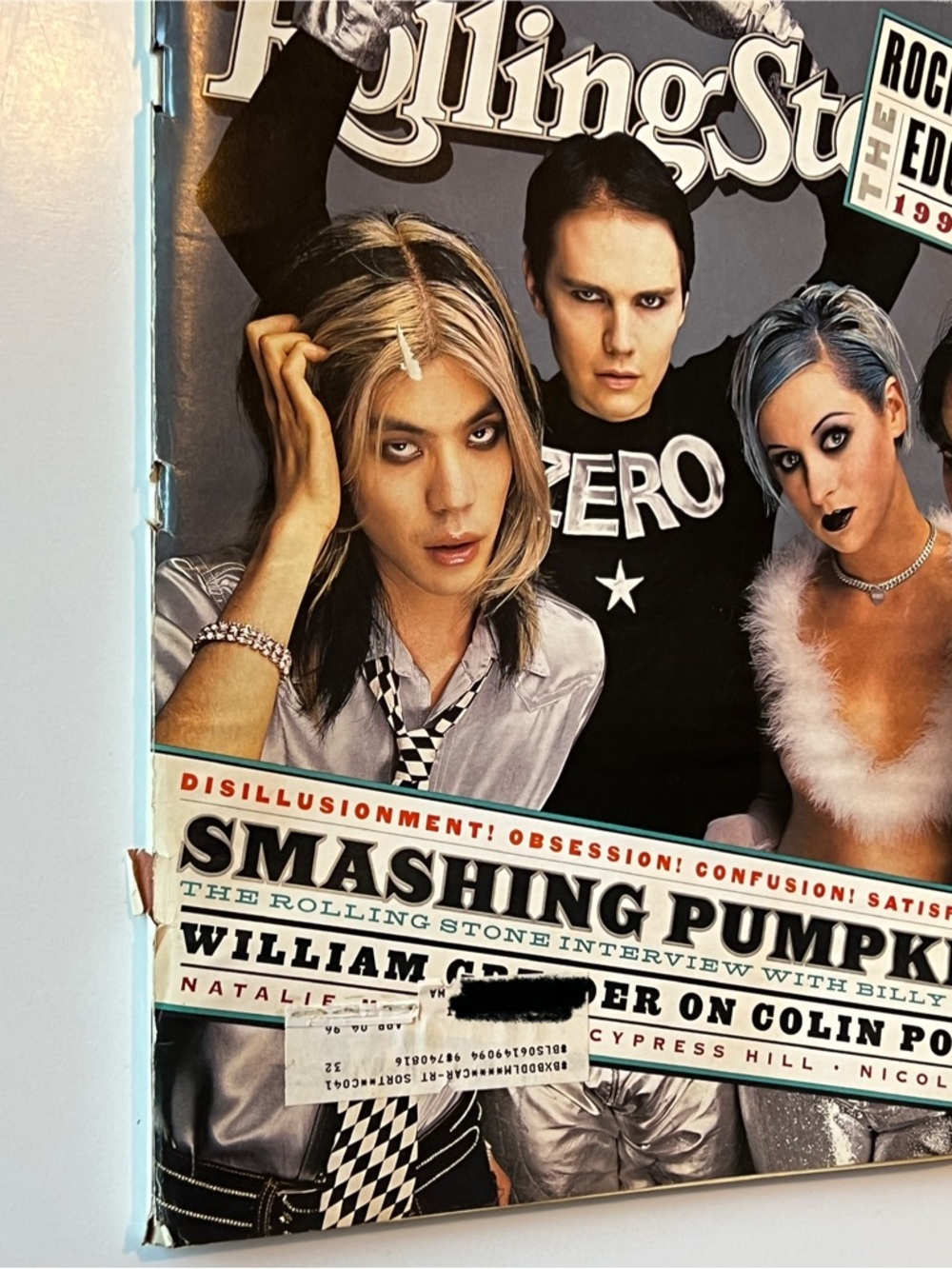 Rolling Stone Nov 16 1995 Smashing Pumpkins Billy Corgan Issue 721 Magazine - Picture 4 of 12